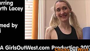 Buttplugged Skinny Aussie