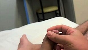 guy masturbates monster cock cums hard moaning