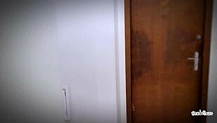 Neighbor sneaks in for hidden stairway tease