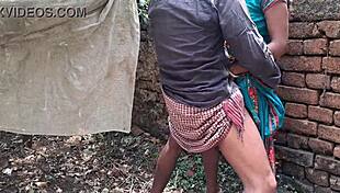 Desi Wife Teases Neighbors for Outdoor Hardcore Pounding