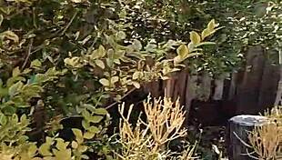 Mature Wife Maturemons Flashes Shaved Pussy Outdoors!