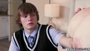 Blonde stepmom christie stevens catches stepson spikey dee watching anal porn