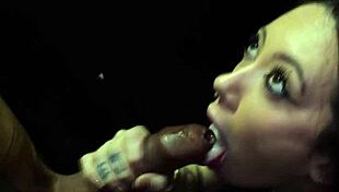 Teen Sage gulps massive gloryhole cum loads never swallowed so much before 💦🤯