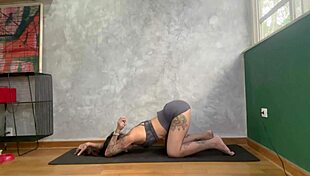 yoga poses to enhance libido part 2 with flexible sensual stretches