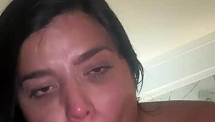 yo check this homemade blowjob turning into rough creampie sex