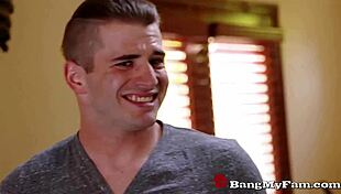 Stepson fucks hot blonde stepmom Katie Morgan