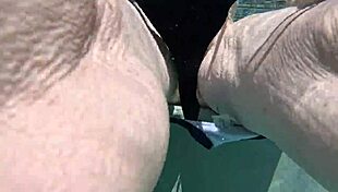 Swimming In A Private Pool In Hawaii Kai With Family