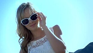 Scarlet Red and Jillian Janson Pound Pussy in Forest Gaping!