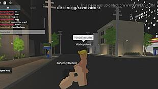 Does the Roblox bitch crave her step brother's intense fucking?
