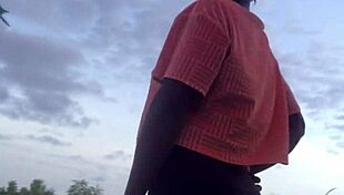 Hey check crazybitch twerking half naked right in forest middle!