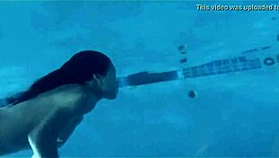 Jack Frost 2 Features Sexy Skinny Asian Babe Skinnydipping Nude by the Pool in Steamy Display.