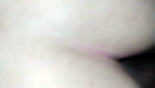 bold anal pounding while she chats ex