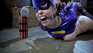 batgirl bound and helpless, begging for hardcore rescue pounding!