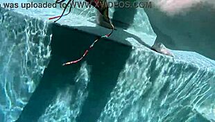 Swimming In A Private Pool In Hawaii Kai With Family