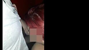 i dragged hot redhead to swing club cabin for pussy pounding