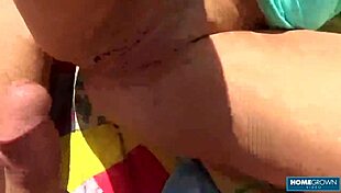 Hot Couple Taylor And Ashton Enjoy Outdoor Time Under The Sun