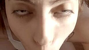 imagine my eyes like this what about my wet pussy below?