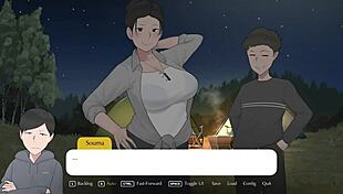 Camp with Mom and Annoying Friend Who Wants to Rail Her - Ntrman Part 1