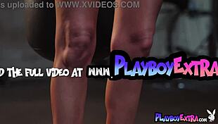 Smoking hot big boobed teen 18+ boxer babe natalie mae loves nude workout