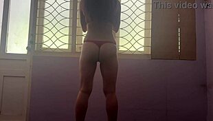 Fine Big Ass Girl Workout At Home