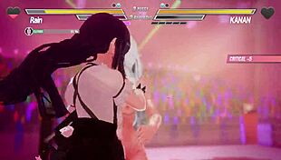 Lesbian Battle Game Erotic Showdown
