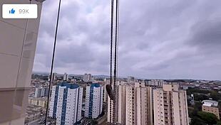 new apartment tour turns into amberzinha's wet fuck