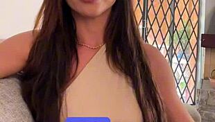 hey babe after interview suck this sloppy wet latina tits pov deepthroat