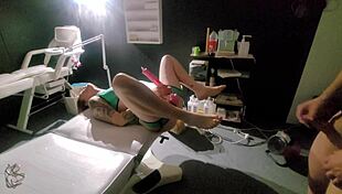 costumed stranger fucked hard during massage orgasm