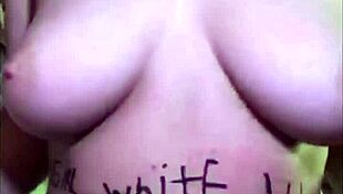 Verification video shows busty blonde with big natural tits up close