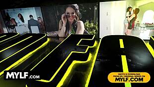 Cum-Hungry Stepmom Overwhelmed by Stepson and Bully Double Anal Penetration Pleasure