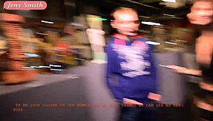 doing an interview with no panties at erotic sex museum