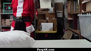 i catch shoplifting teen punished hard backroom doggystyle cowgirl riding tits bouncing