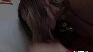 Bamvisions Latina Teen Moka Mora Anal Slut Takes Monster Cock Cumshot in Stockings