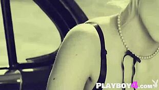 Perfect Milf Model Strips Lingerie Exposing Big Boobs in Sexy Photoshoot