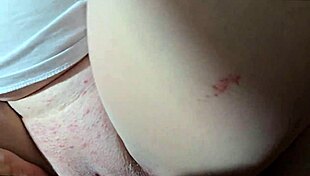 stepsis sneaks in for close-up tight pussy creampie, you watching?