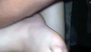 brazilian wife homemade fucking burns hot with husband cock