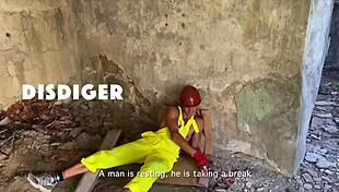 three workers convince inspector katty west: fuck us now! 🔥💦