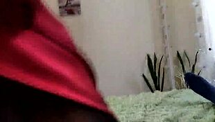 Mature Slut Wife Satin Negligee Ponytail Sucks Dick Deep