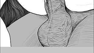 kramer krameroff speed draws ffm threesome ass licking pussy fuck