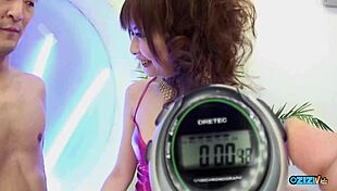 bound asian girl's puffy feet drive old man's fetish wild even in tight bondage