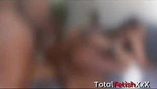 Curvy interracial queen tricked into double penetration with monster cocks