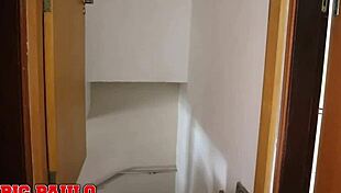 neighbor jerks me off then pays with sloppy blowjob and pussy ride