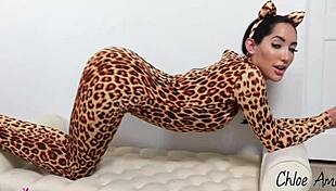 Skinny Latina Babe Chloe Amour Begs You To Finger Her Dripping Tight Pussy Hard