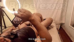 pretty pussy stretched wide by rough toy fucking and hard tit bouncing sex!