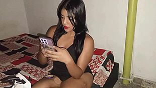 Colombian beauty sends vagina pics then gets petite body dominated hard by boyfriend