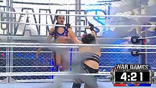 Wargames feminina survivor series showdown
