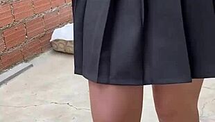 schoolgirl mexican teen loses bet sucks classmate cock homemade after school