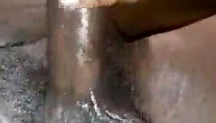 Homemade Ebony Handjob Milks Big Black Cock Cumshot