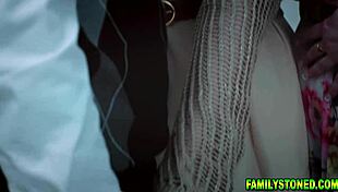 stepmom jenna starr tempts melody marks and stepson in steamy threesome