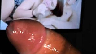 i explode cum all over her massive ass after barely lasting a quick blowjob